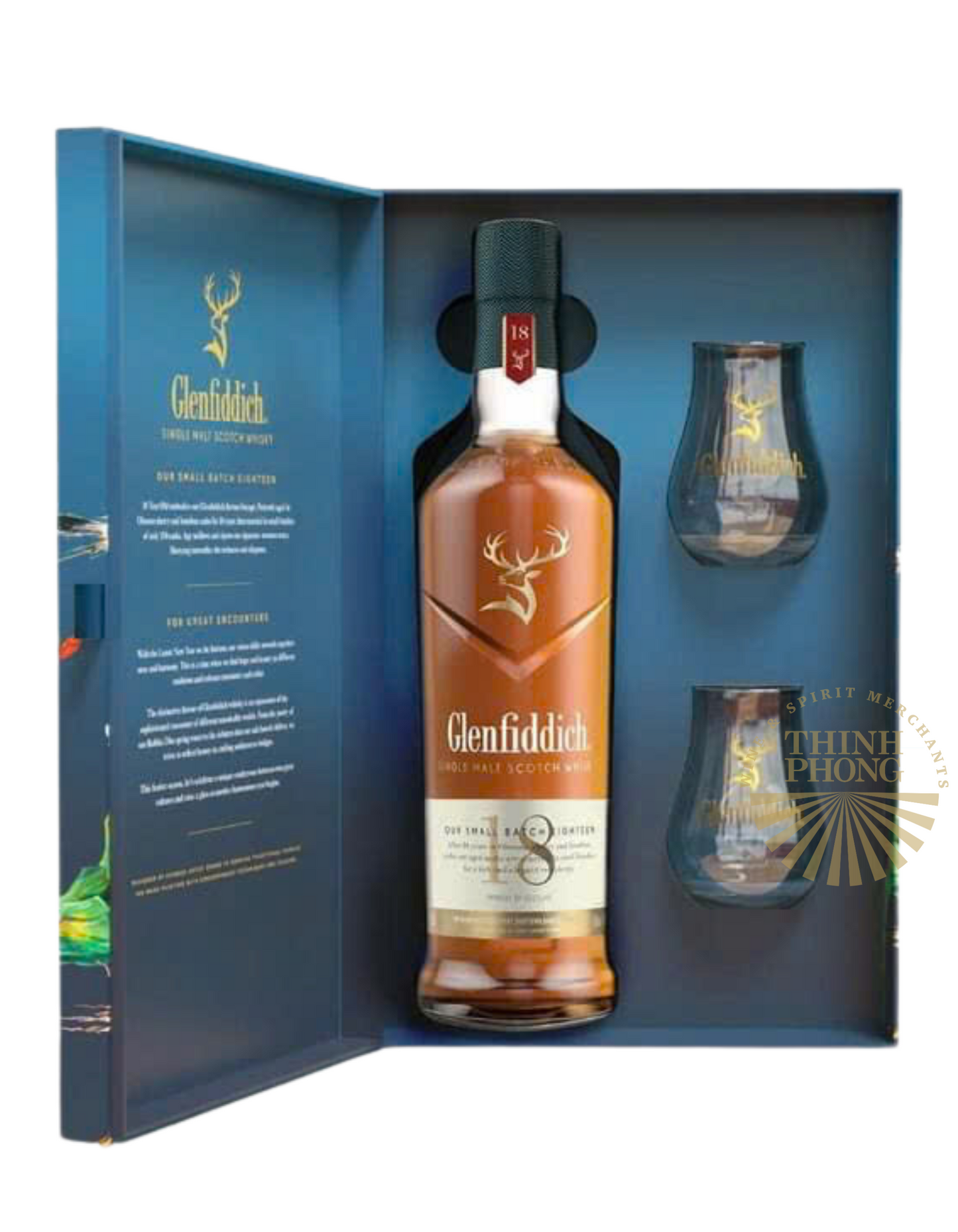 Glenfiddich 18 Hộp Quà Tết 2025