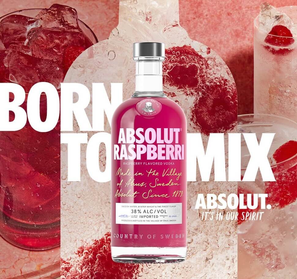 Absolut Rasberri Vodka