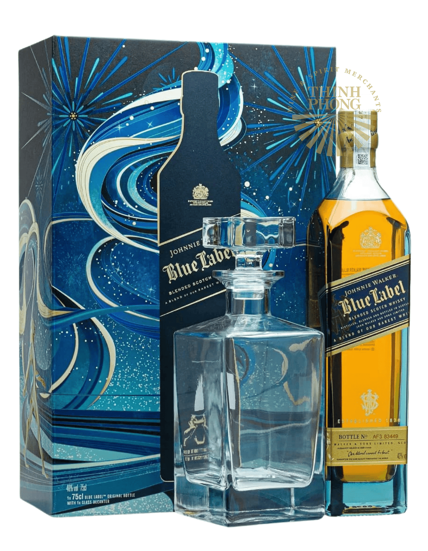 Johnnie Walker Blue Label Hộp Quà Tết 2025