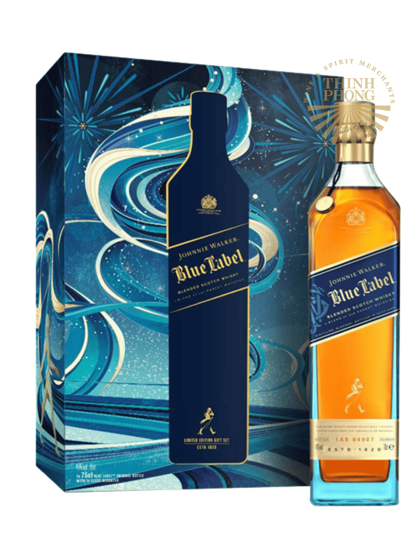 Johnnie Walker Blue Label Hộp Quà Tết 2025