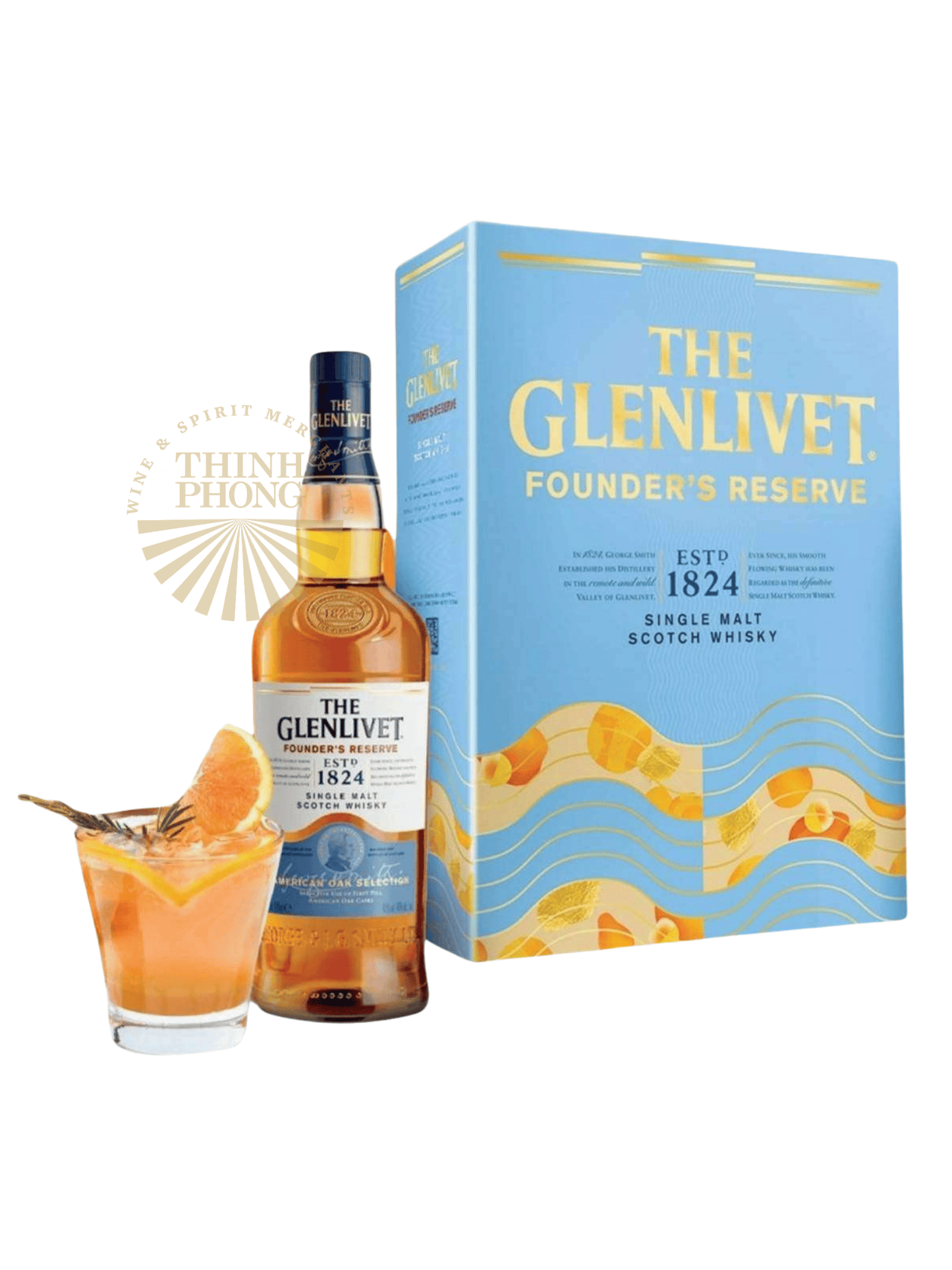 Glenlivet Founder's Reserve Hộp Quà Tết 2025