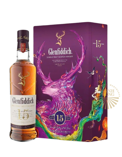 Glenfiddich 15 Hộp Quà Tết 2025