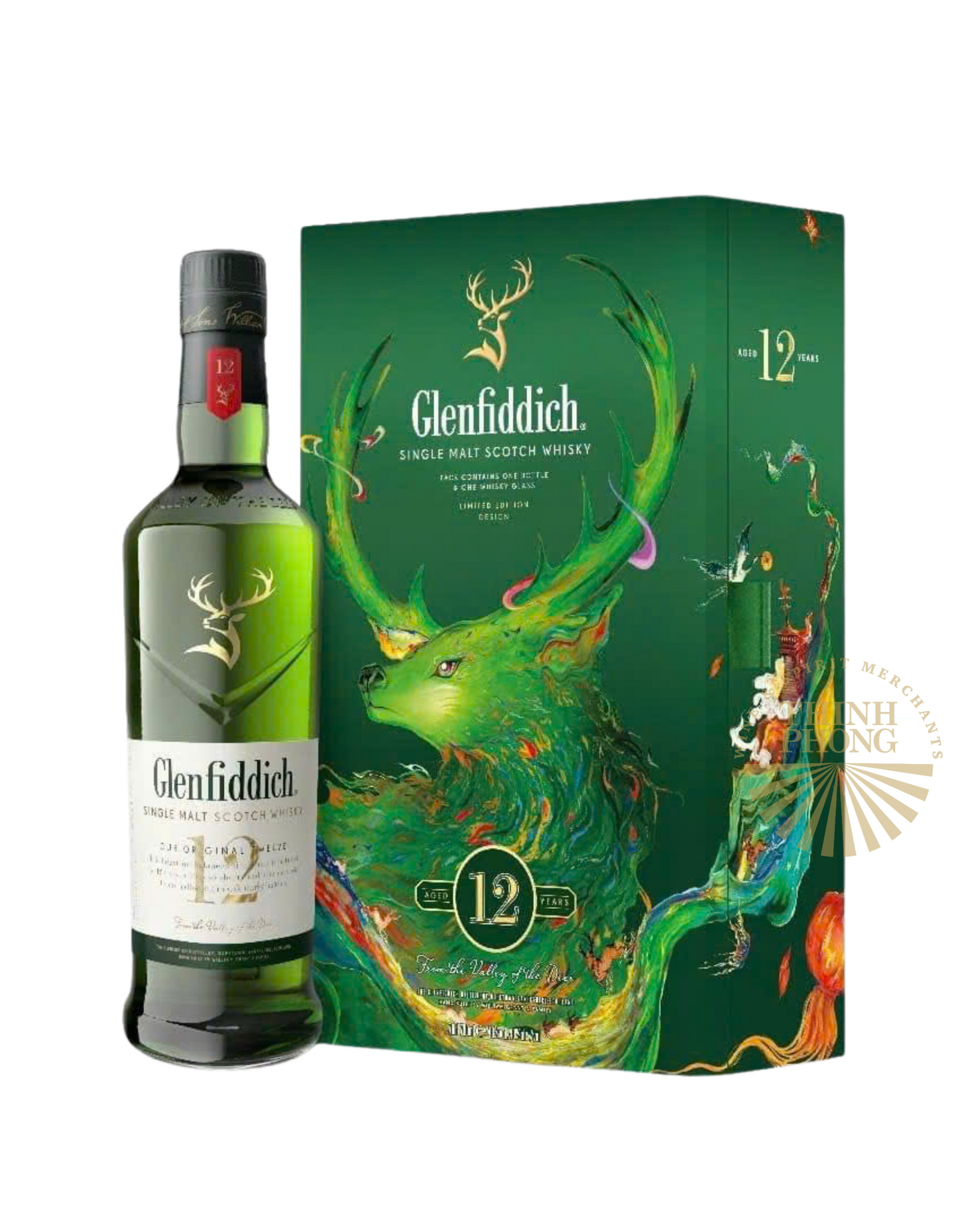 Glenfiddich 12 Hộp Quà Tết 2025